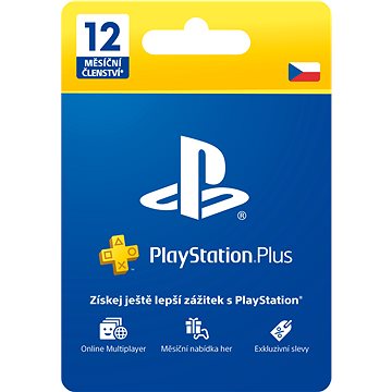 sales plan Must crime PlayStation Plus 12 Month Membership - CZ - Prepaid Card | Alza.cz