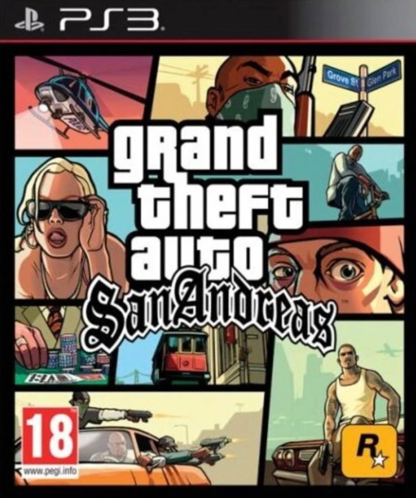 Grand Theft Auto San Andreas -  PS3