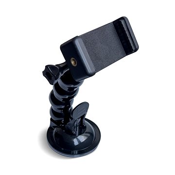 

MG Suction Cup držák na sportovní kamery + adaptér na mobil, černý
