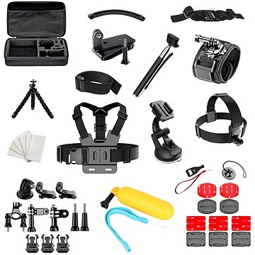 

MG Set 50in1 set upevňovacieho príslušenstva na GoPro SJCAM športové kamery