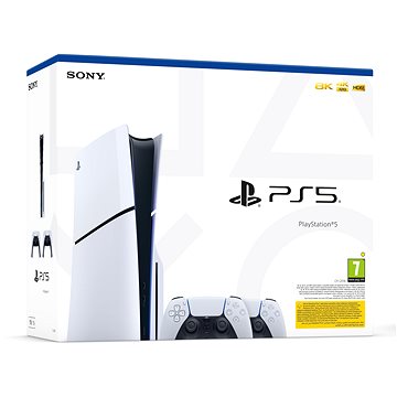 

PlayStation 5 (Slim) + 2x DualSense Wireless Controller