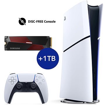 

PlayStation 5 (Slim) Digital Edition + 1TB SSD