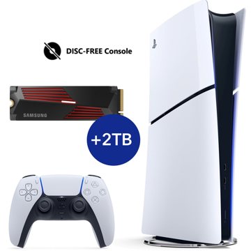 

PlayStation 5 (Slim) Digital Edition + 2TB SSD