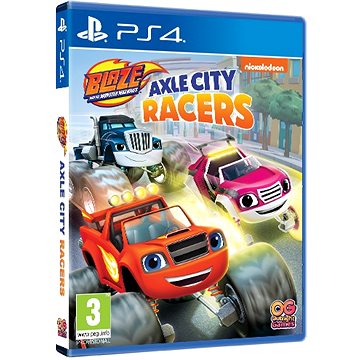 Blaze and the Monster Machines: Axle City Racers - PS4 - Hra na konzoli