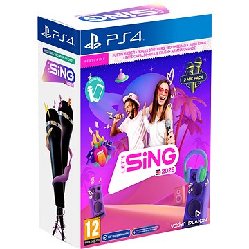 

Lets Sing 2025 + 2 mikrofony - PS4