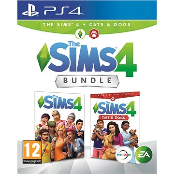 The Sims 4: Psi a Kočky bundle (Plná hra + rozšíření) - PS4 - Hra na konzoli