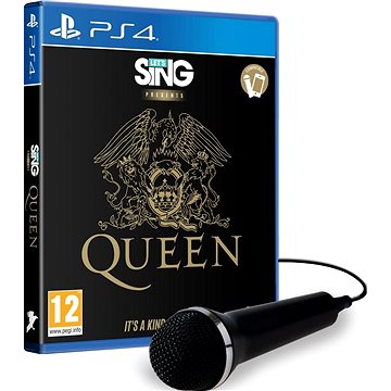Lets Sing Presents Queen + microphone - PS4 - Hra na konzoli
