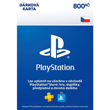 

PlayStation Store - Kredit 800 Kč - CZ Digital