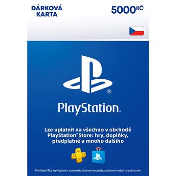 

PlayStation Store - Kredit 5000 Kč - CZ Digital