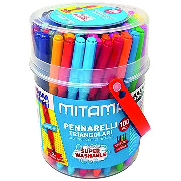 MITAMA omyvatelné, 3 mm, trojhranné  - sada 100 ks