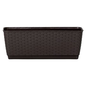 

PROSPERPLAST Truhlík RATOLLA PW 38.6 x 15.4 x 14 cm, tmavě hnědý