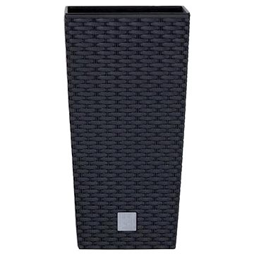 

PROSPERPLAST Obal na květináč RATO SQUARE 20 x 20 x 37.6 cm, 5/11, objem 4 l, antracit