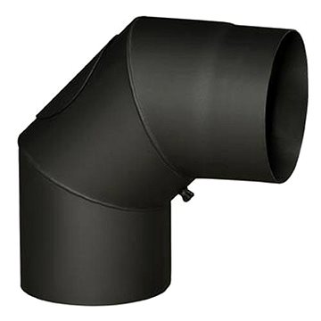 

Eurometal koleno kouřové s otv.160mm/90st.t.1,5mm ČER