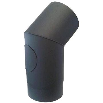 

Eurometal koleno kouřové s otv.160mm/45st.t.1,5mm ČER