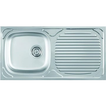 

Metalac nerezový dřez Luna 1D s odkapem 860 × 435 mm