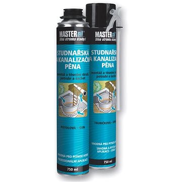 

MASTERsil Montážní pěna studnářská TRUBIČKOVÁ - 750 ml