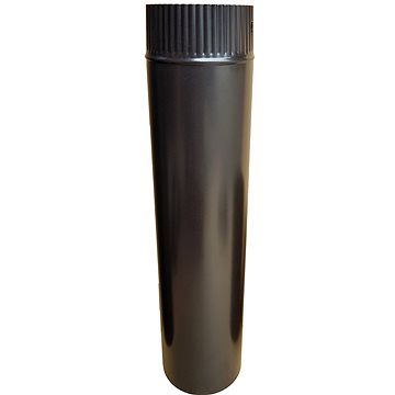 

Roura kouřovodu o150 mm, smalt černá, 0,5m