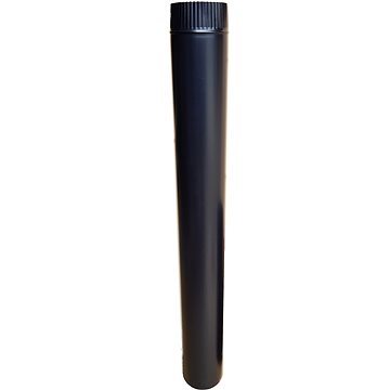 

Roura kouřovodu o150 mm, smalt černá, 1m