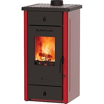 

Alfa Plam ELITA 3*CV ECO, červená, 8 kW, kouřovod 120 mm