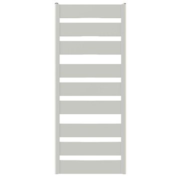 

Teplovodní hliníkový radiátor ELEGANT, EL 9/40, 1250*430, 614w, bílý