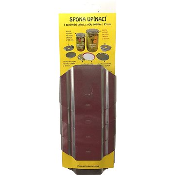 

IGOTREND Upínací spony na víčka OMNIA, 83 mm - 5 ks v balení