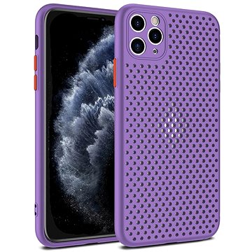 

Tel Protect Breath kryt pro iPhone 12 Mini fialový