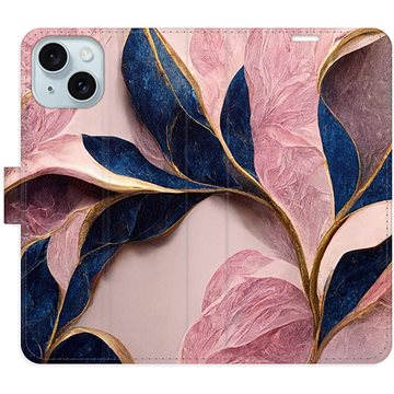 

iSaprio Pink Leaves pro iPhone 15