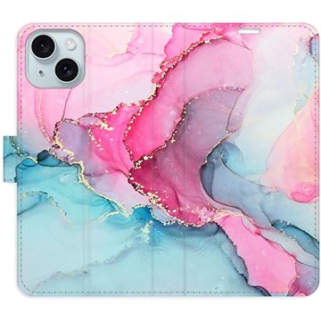 

iSaprio PinkBlue Marble pro iPhone 15