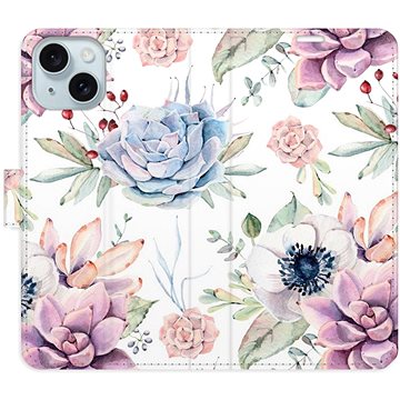 

iSaprio Succulents Pattern pro iPhone 15