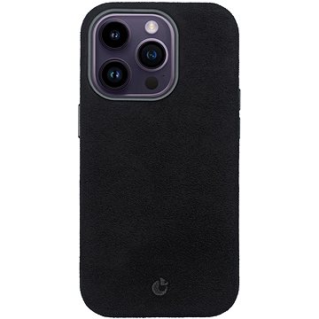 

Alcantara kryt s MagSafe na iPhone 14 Pro Max - Black