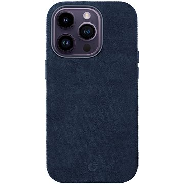 

Alcantara kryt s MagSafe na iPhone 14 Pro - Blue