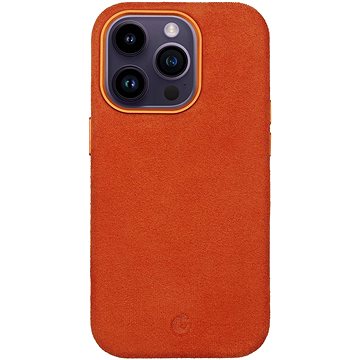 

Alcantara kryt s MagSafe na iPhone 14 Pro - Orange