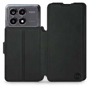 

Mobiwear Soft Touch flip knížkové pro Xiaomi Poco X6 Pro 5G - Černé