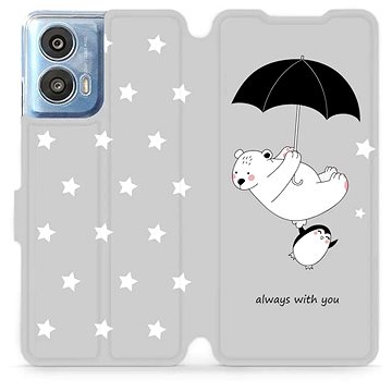 Mobiwear flip knížkové pro Motorola Moto G24 Power - MH08P