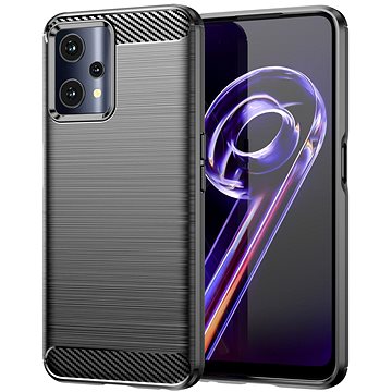 

Carbon Case Flexible silikonový kryt na Realme 9 Pro, černý