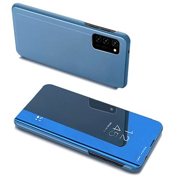 

Clear View knížkové pouzdro na Samsung Galaxy A03s, modré
