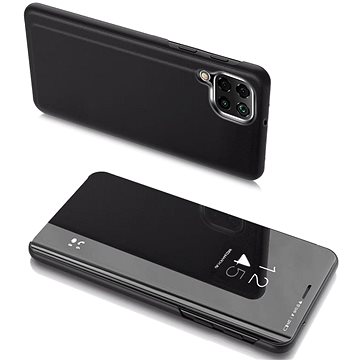

Clear View knížkové pouzdro na Samsung Galaxy A22 5G, černé