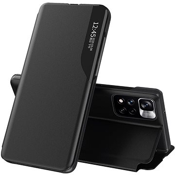

Eco Leather View knížkové pouzdro na Xiaomi Redmi Note 11 Pro 4G/5G, černé