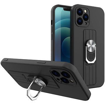 

Ring silikonový kryt na Samsung Galaxy A32 5G, černý