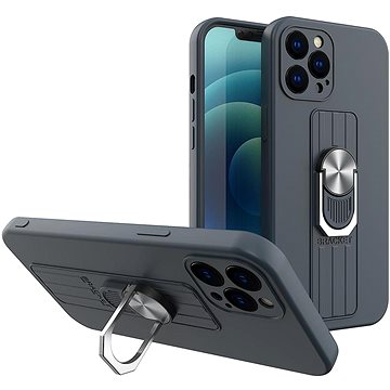 

Ring silikonový kryt na Xiaomi Redmi Note 10 / 10S, tmavěmodrý