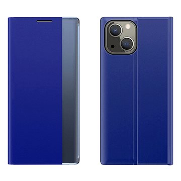 

Sleep Case knížkové pouzdro na iPhone 13 mini, modré