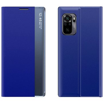 

Sleep Case Smart Window knížkové pouzdro na Xiaomi Redmi K40 / Poco F3, modré