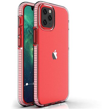 

Spring Case silikonový kryt na iPhone 12 mini, svetloružový