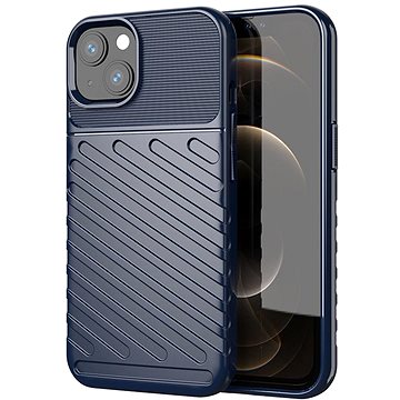 

Thunder silikonový kryt na iPhone 13, modrý