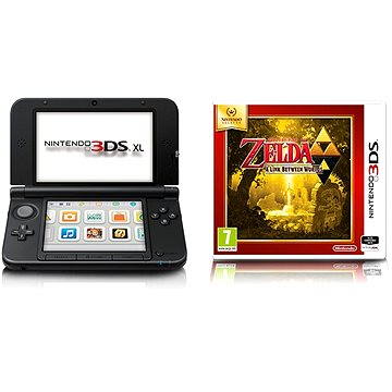 smuk Alternativ Salme Nintendo 3DS XL Schwarz + Silber + Spiel The Legend of Zelda A Link Between  Worlds - Spielekonsole | alza.de