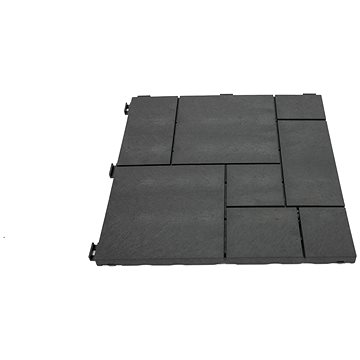 

MULTY HOME dlaždice STONE MOSAIC 30 × 30 cm, antracit, gumová