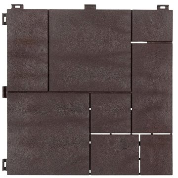 

MULTY HOME dlaždice STONE MOSAIC 30 × 30 cm, hnědá, gumová