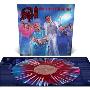 

Death: Spiritual Healing (Limited Coloured Red, Cyan & Black Merge With Splatter Vinyl)