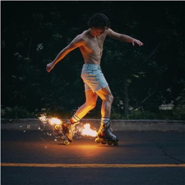 

Boone Benson: Fireworks & Rollerblades (Clear Vinyl)