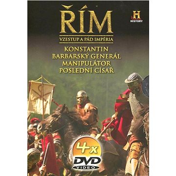 

Řím 10-13 (Konstantin, Barbarský generál, Manipulátor, Poslední císař) (4 DVD)